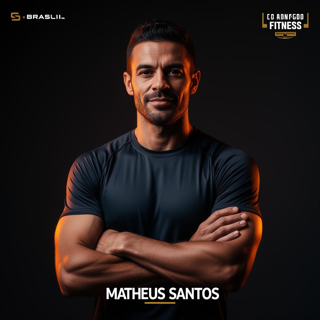 Matheus Santos, treinador de corrida